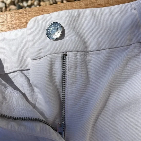 Ann Taylor White Denim Skirt - Picture 3 of 4